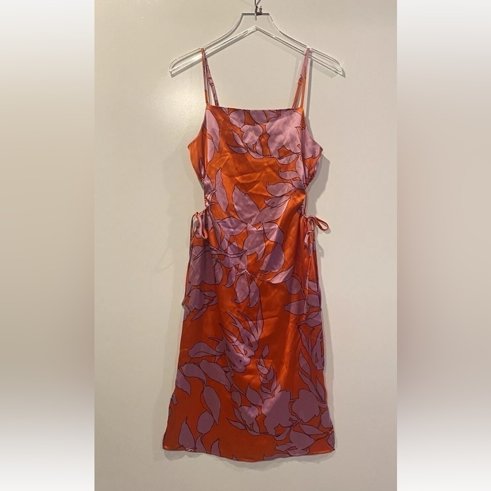 NWT Christian Lacroix Floral Tropical Print Dress Womens Medium - Picture 1 of 5